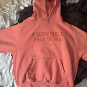 Fear of God Essentials Coral Hoodie